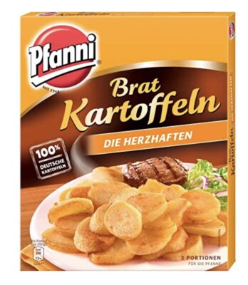Pfanni Kartoffelfertiggericht Bratkartoffeln 22Die Herzhaften22 fuer eine schnelle Zubereitung 100 deutsche Kartoffeln 400 g