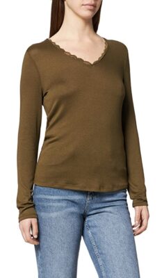 VERO MODA Female T Shirt Spitzen