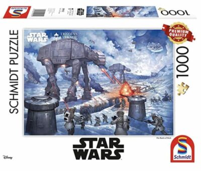 Puzzle mal wieder: Lucas Film, Star Wars, The Battle of Hoth, 1.000 Teile Puzzle - 39% Rabatt 5 1 star wars puzzle