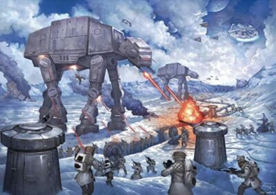 Puzzle mal wieder: Lucas Film, Star Wars, The Battle of Hoth, 1.000 Teile Puzzle - 39% Rabatt 6 2 star wars puzzle