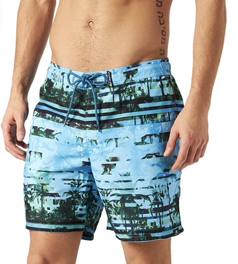 Short De Bain Kristian Firefly Pour Garçon - Taille Élastique, Slip Intégré, Microfibre 100% Polyester