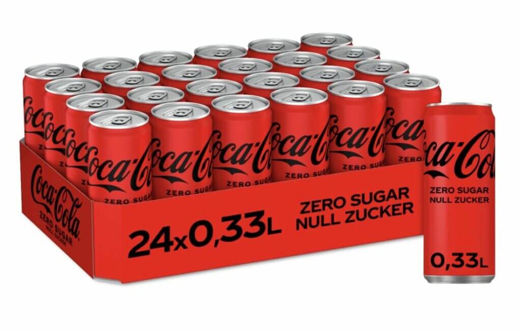 Wieviel Kalorien Hat Coca Cola Zero Coca-Cola Zero Sugar - null Zucker und ohne Kalorien / 24 x 330 ml Dose