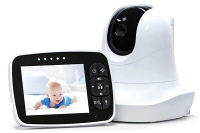HAOTING Babyphone mit Kamera 35 Zoll LCD Bildschirm