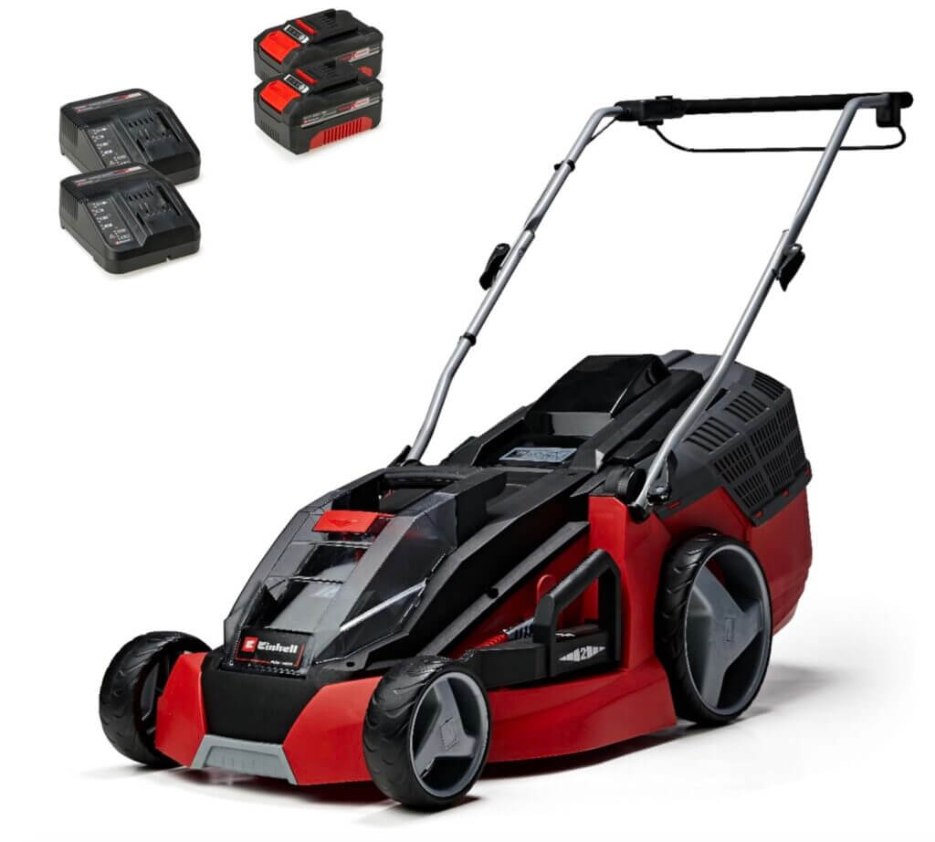 Einhell AkkuRasenmäher GECM 43 Li M Kit mit 42 Rabatt