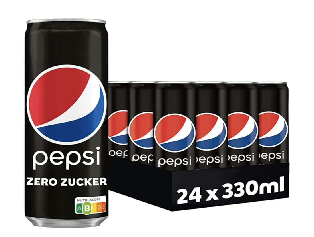 Pepsi Zero Zucker (24 x 0,33 L) 36 Rabatt