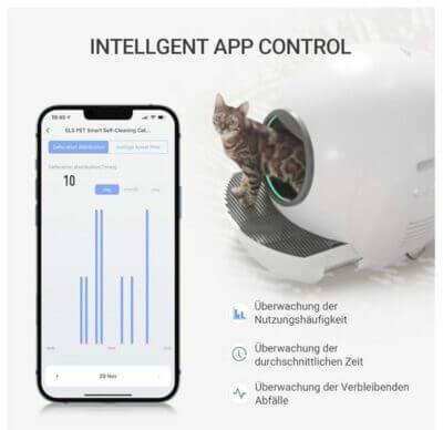 ELS PET Automatisches Katzenklo - 40% Rabatt 6 robo katzenklo 2