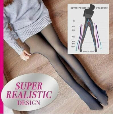 thermostrumpfhose Thermostrumpfhose für Damen mit Innenfleece