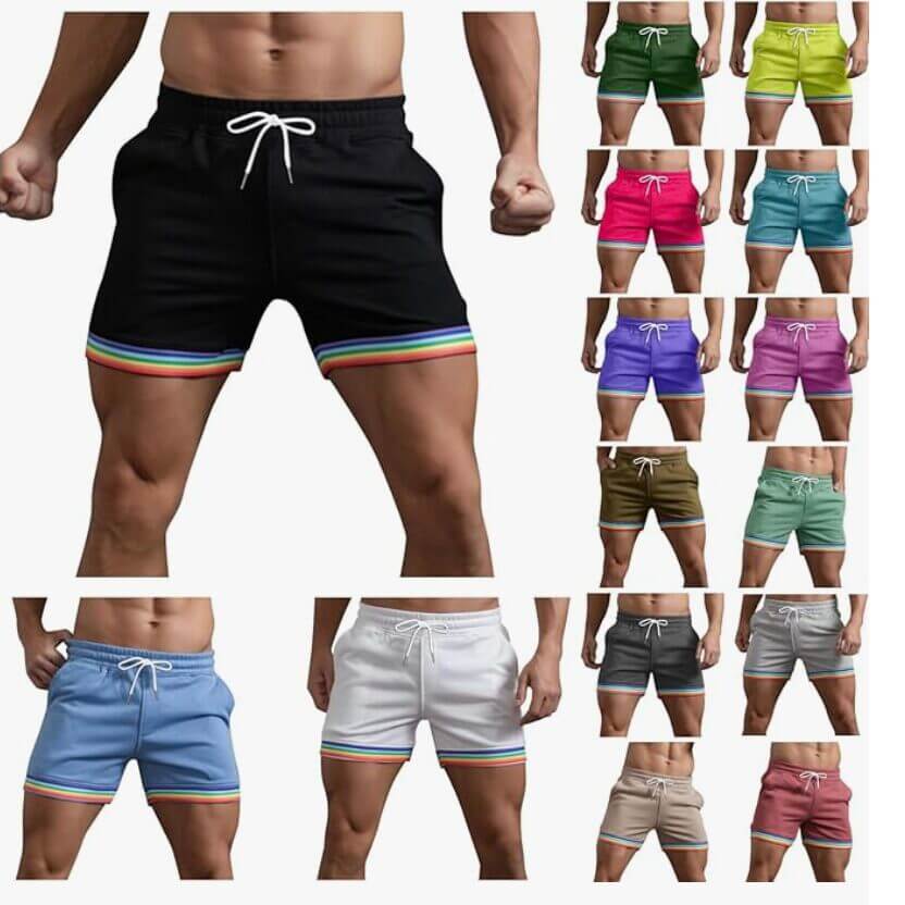 Modaworld Jogginghose Herren Baumwolle - Bequeme Sporthose Mit Taschen Für Sport & Freizeit